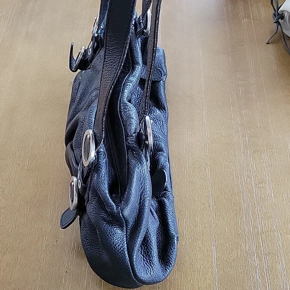 VINTAGE VERA PELLE LEATHER BAG MADE IN ITALY - Picture 10 of 13